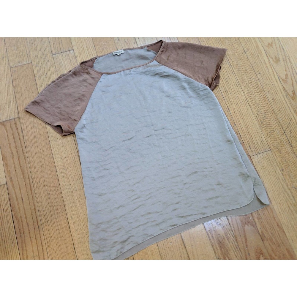Womens Brown Top Shirt Blouse from Select - Size 44 European Italian - Picture 3 of 7